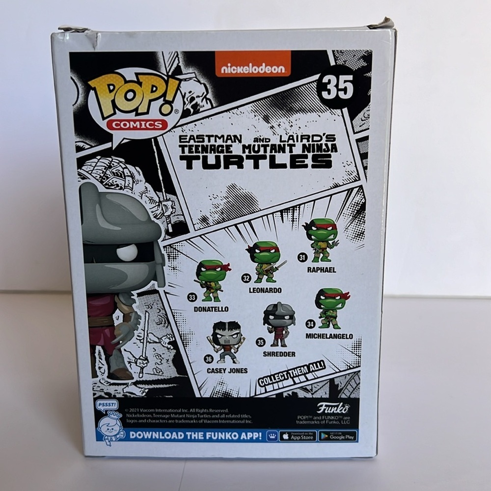 Funjo pop cómics #35 Shredder - Picture 3 of 5